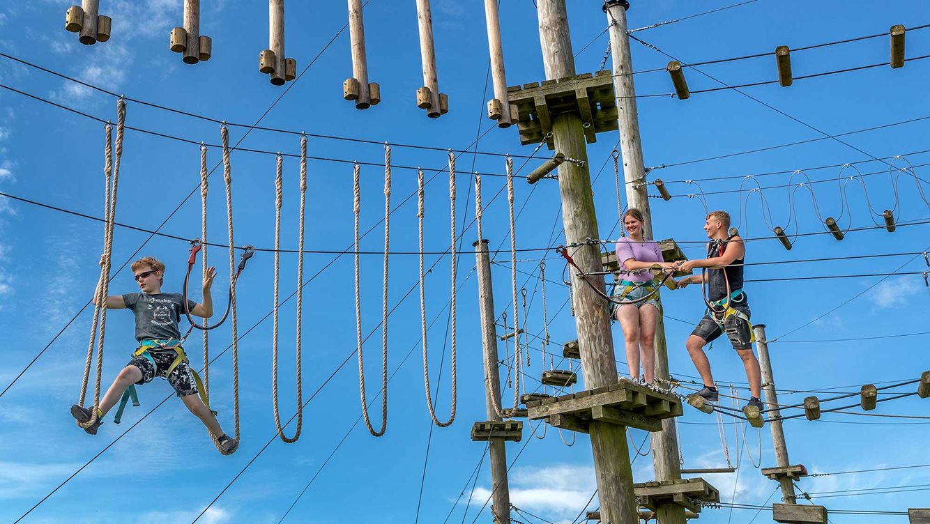 Parcoursen klimpark Molecaten Outdoor Drenthe 12