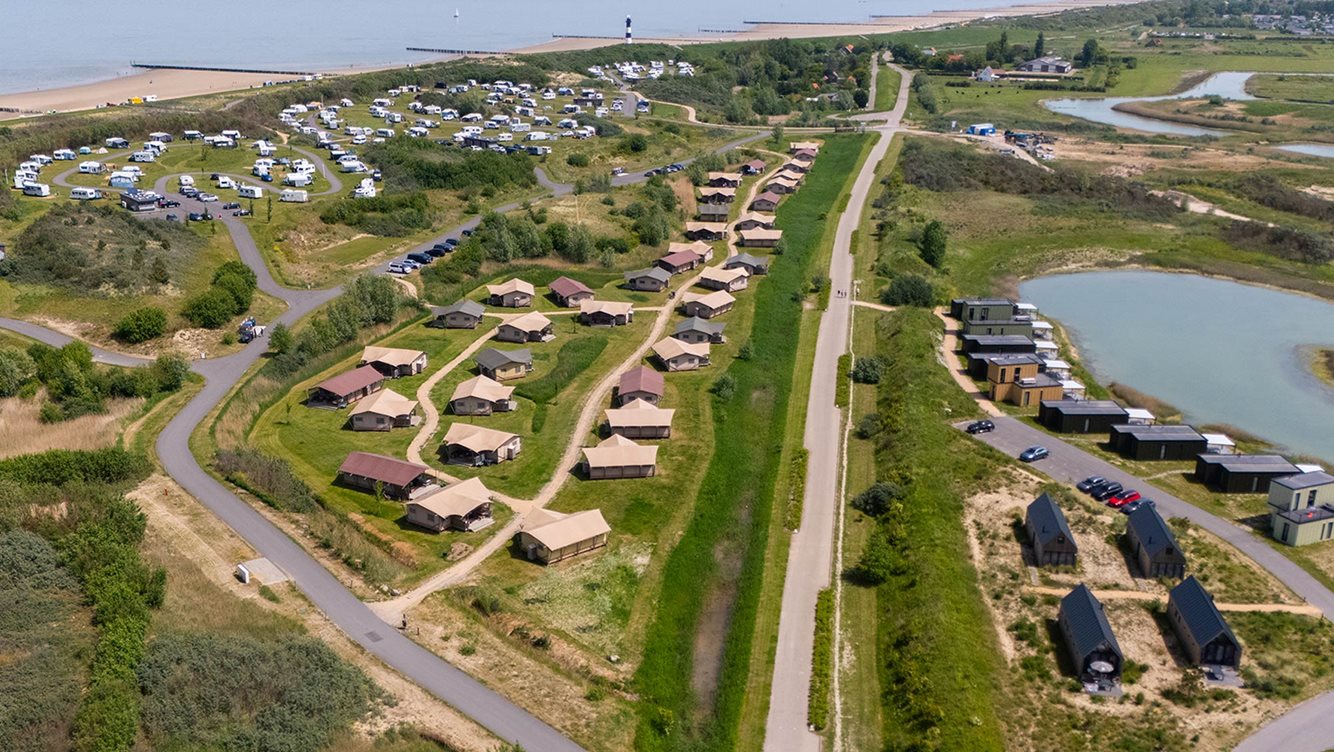 6pers ingerichte Safaritent Kluut Molecaten Park Waterdunen 13